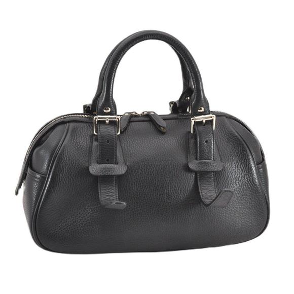 Auth Burberry Vintage Leather Shoulder #74869B22B - Picture 1 of 15